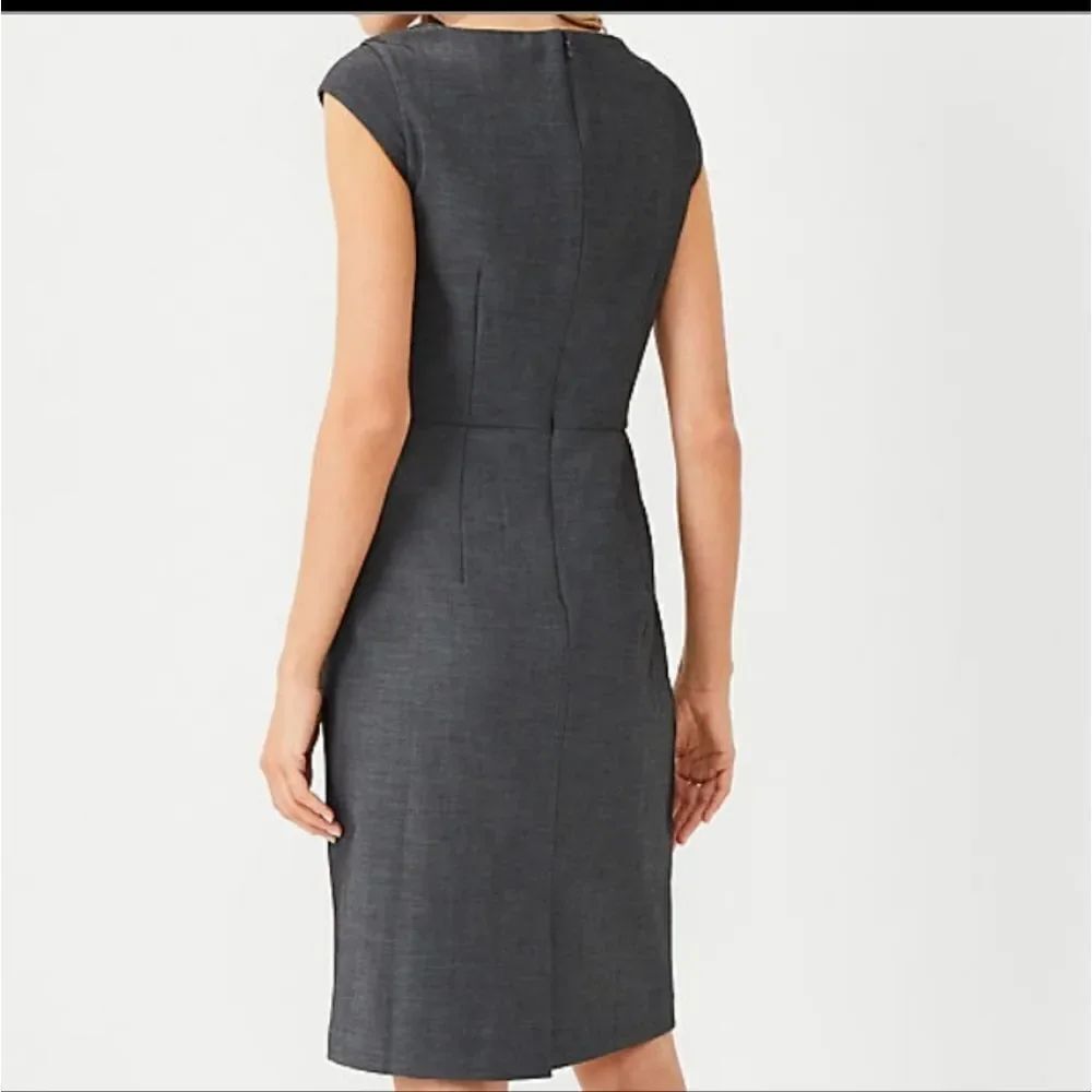 BRAND NEW CALVIN KLEIN HIDDEN ZIP CLOSURE BACK DENIM DRESS
